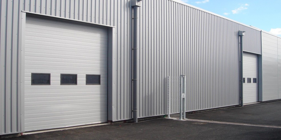 Porte sectionnelle industrielle